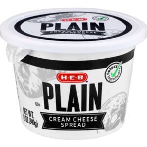 HEB Plain Cream Cheese Spread