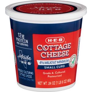 HEB Small Curd Cottage Cheese