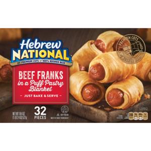 Hebrew National Beef Franks Puff Pastry