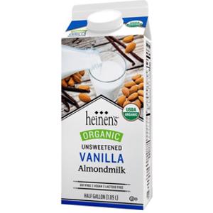 Heinen's Organic Unsweetened Vanilla Almond Milk