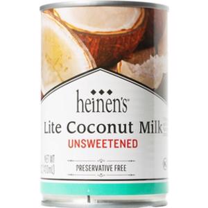 Heinen's Unsweetened Lite Coconut Milk