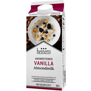 Heinen's Unsweetened Vanilla Almond Milk