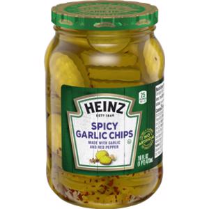 Heinz Spicy Garlic Pickle Chips