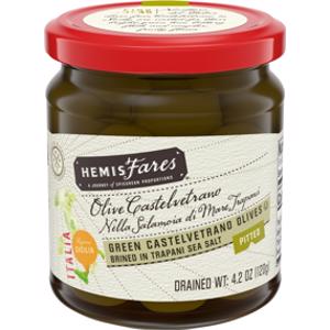 HemisFares Green Castelvetrano Olives