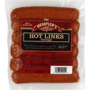 Hempler's Hot Sausage Links