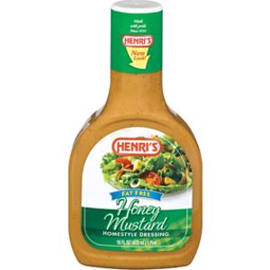 Henri's Fat Free Honey Mustard Dressing