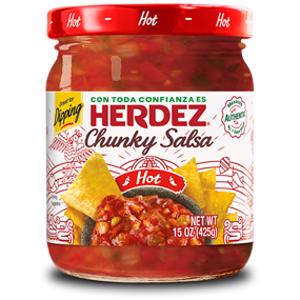 Herdez Hot Chunky Salsa