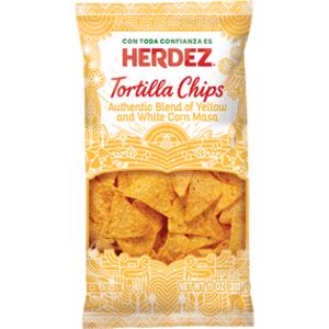 Herdez Yellow & White Corn Masa Tortilla Chips
