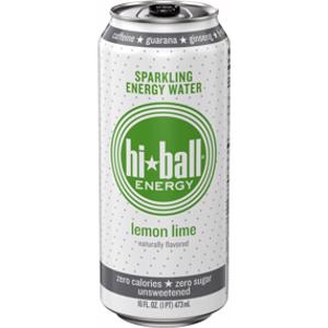 HiBall Lemon Lime Sparkling Energy Water