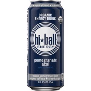 HiBall Pomegranate Acai Organic Energy Drink