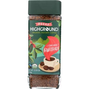 Highground Organic Instant Decaf Coffee
