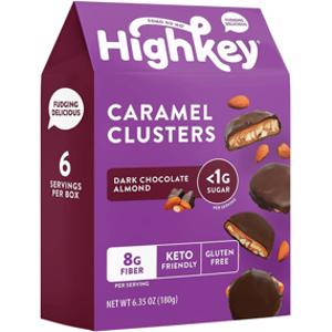 Highkey Dark Chocolate Almond Caramel Clusters