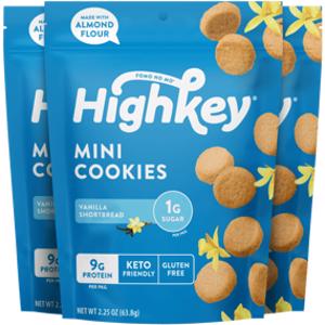 Highkey Vanilla Shortbread Mini Cookies