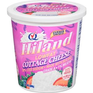 Hiland Less Sodium Lowfat Cottage Cheese