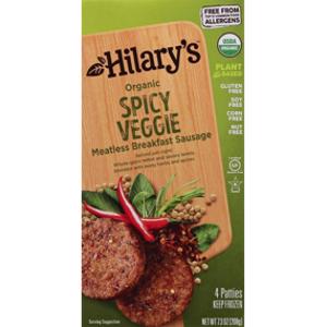 Hilary's Spicy Veggie Meatless Sausage Patties