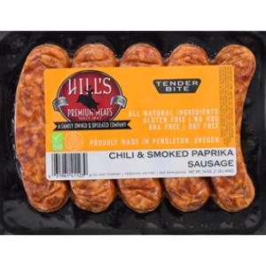 Hill's Premium Meats Chili & Smoked Paprika Sausage
