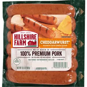 Hillshire Farm Cheddarwurst Smoked Pork Sausage