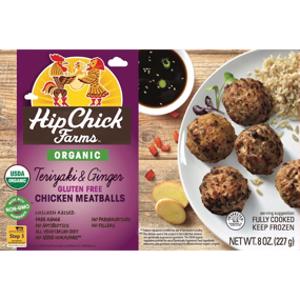 Hip Chick Farms Organic Teriyaki & Ginger Chicken Meatballs