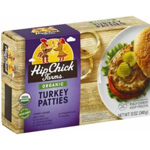 Hip Chick Farms Organic Turkey Burgers