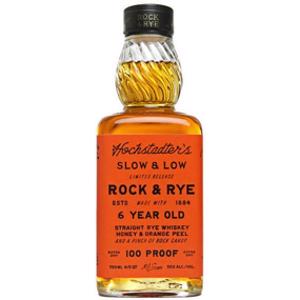 Hochstadter's Slow Low Rock Rye 6 Year Whiskey