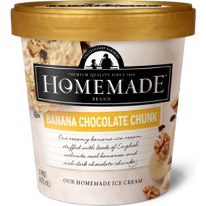 Homemade Brand Banana Chocolate Chunk Ice Cream