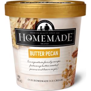 Homemade Brand Butter Pecan Ice Cream