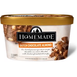 Homemade Brand Dutch Almond Chocolate Ice Cream