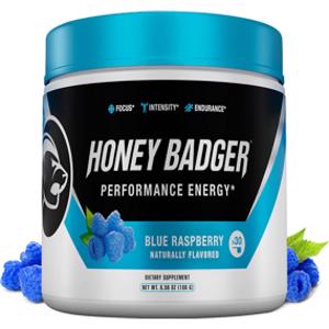 Honey Badger Pre-Workout Blue Raspberry