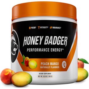 Honey Badger Pre-Workout Peach Mango
