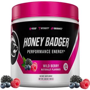 Honey Badger Pre-Workout Wild Berry