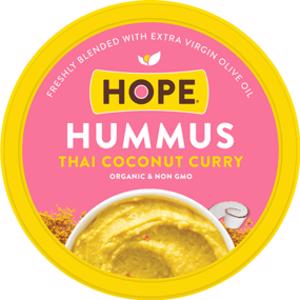 Hope Foods Organic Thai Coconut Curry Hummus