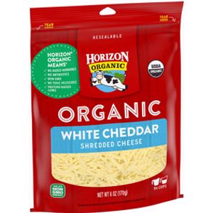 Horizon Organic Shredded White Cheddar Cheese