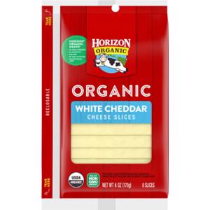 Horizon Organic White Cheddar Cheese Slices