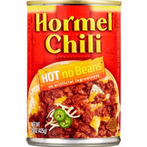 Hormel Chili Hot No Beans