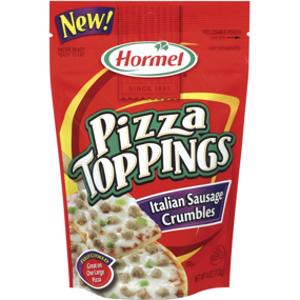 Hormel Italian Sausage Crumbles Pizza Toppings