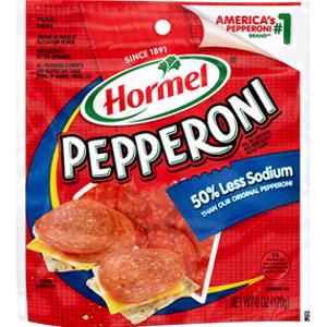Hormel Less Sodium Pepperoni