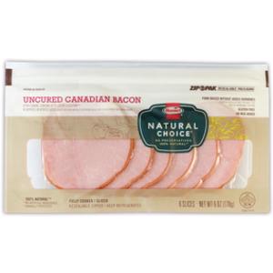 Hormel Natural Choice Uncured Canadian Bacon