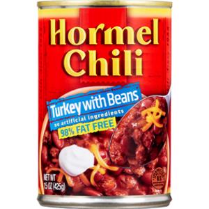 Hormel Chili Turkey w/ Beans