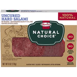 Hormel Natural Choice Uncured Hard Salami
