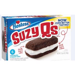 Hostess Chocolate Suzy Q's