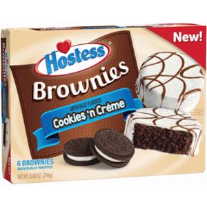 Hostess Cookies & Creme Brownies