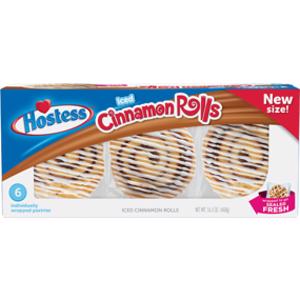 Hostess Iced Cinnamon Rolls