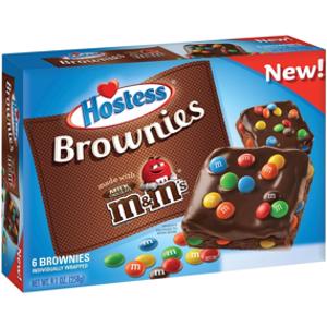 Hostess M&M Brownies