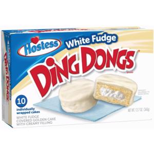 Hostess White Fudge Ding Dongs