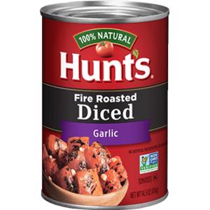 Hunt's Fire Roasted Diced Tomatoes w/ Garlic