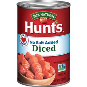 Hunt's No Salt Added Diced Tomatoes