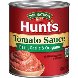 Hunt's Tomato Sauce w/ Basil, Garlic & Oregano