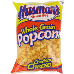 Husman's Whole Grain Cheddar Cheese Popcorn