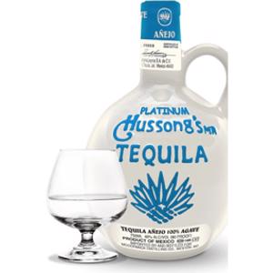 Hussong Platinum Anejo Tequila