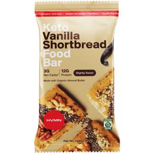 HVMN Vanilla Shortbread Keto Food Bar